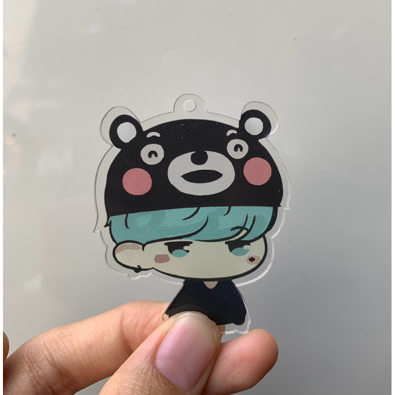 GANTUNGAN KUNCI NCT DREAM GLITCH MODE Blue Ice Keychain Akrilik Jeno Jaemin Keychain NCT Dream Candy