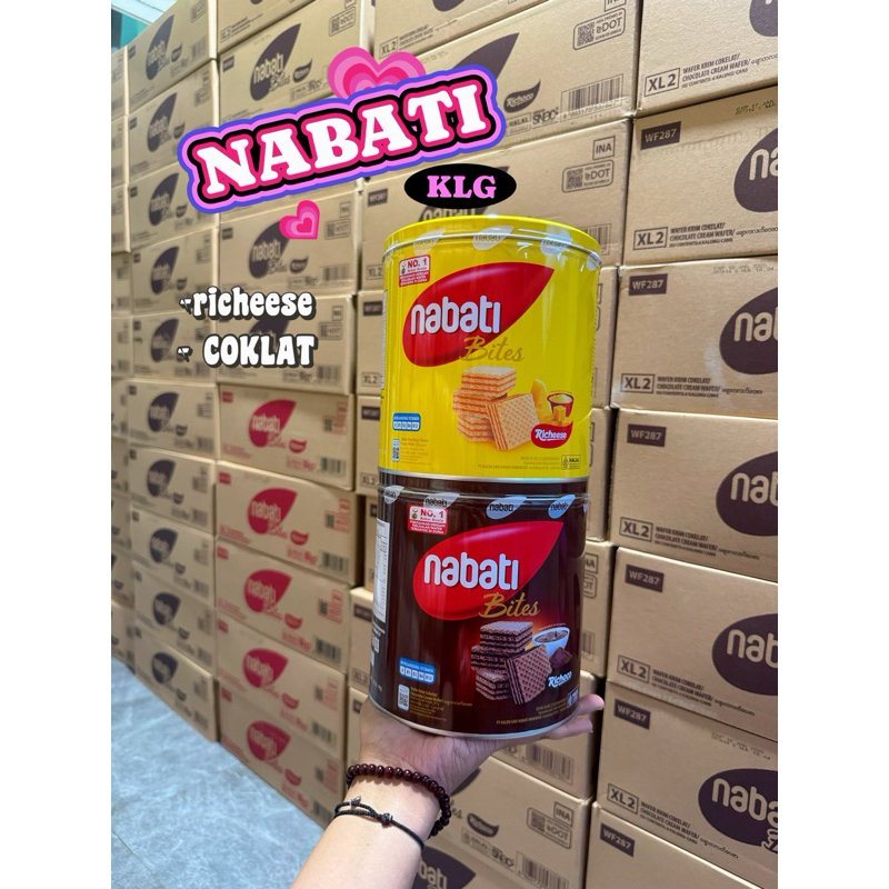 

❤️ GKJ STORE ❤️ NABATI BITES kaleng