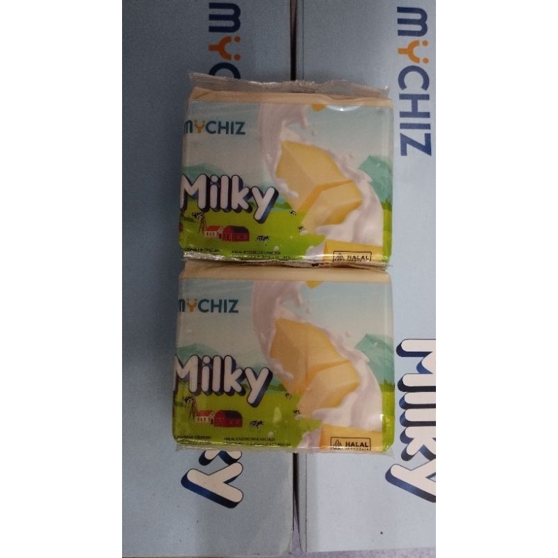 

MY CHIZ Milky keju parut keju balok keju susu 250g