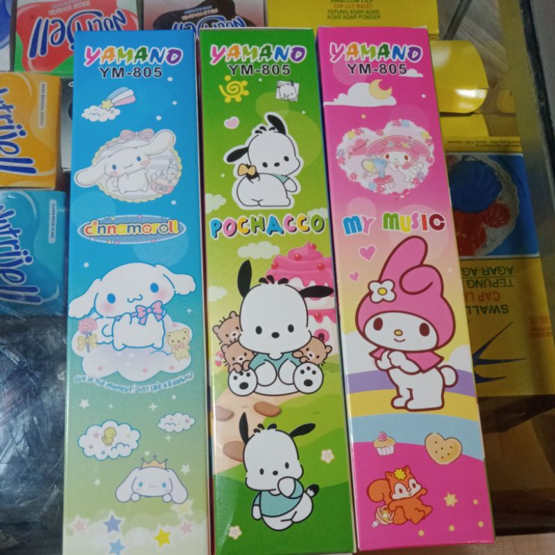 

PROMO...!!! 20 pcs Isi Ulang Pulpen Karakter Lucu 0.38mm Warna Hitam