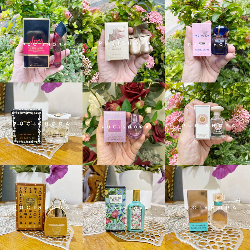 Miniature perfume (not spray)