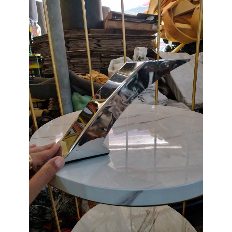 Kaki sofa chrome stainless/ kaki sofa naga 13 cm