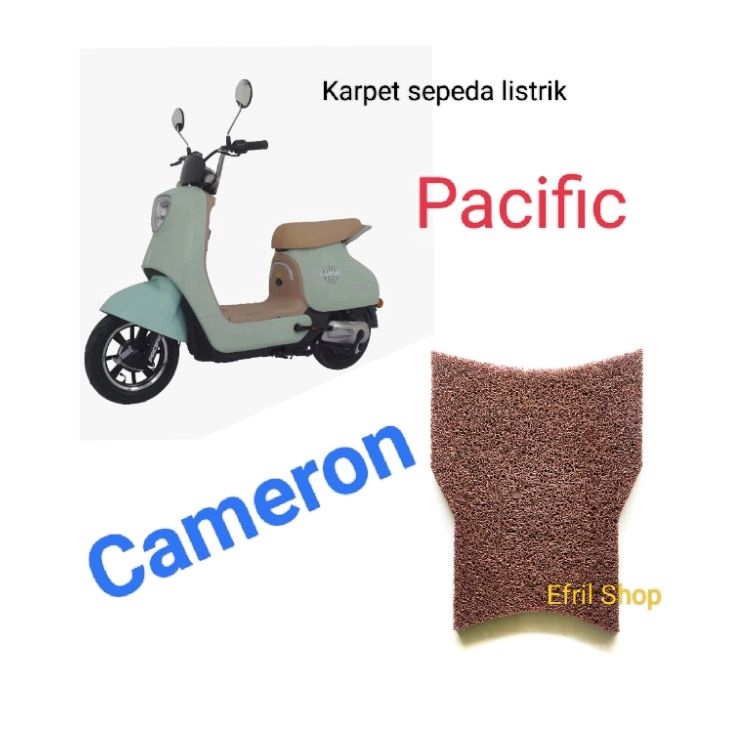 Karpet sepeda motor listrik Pacific Cameron