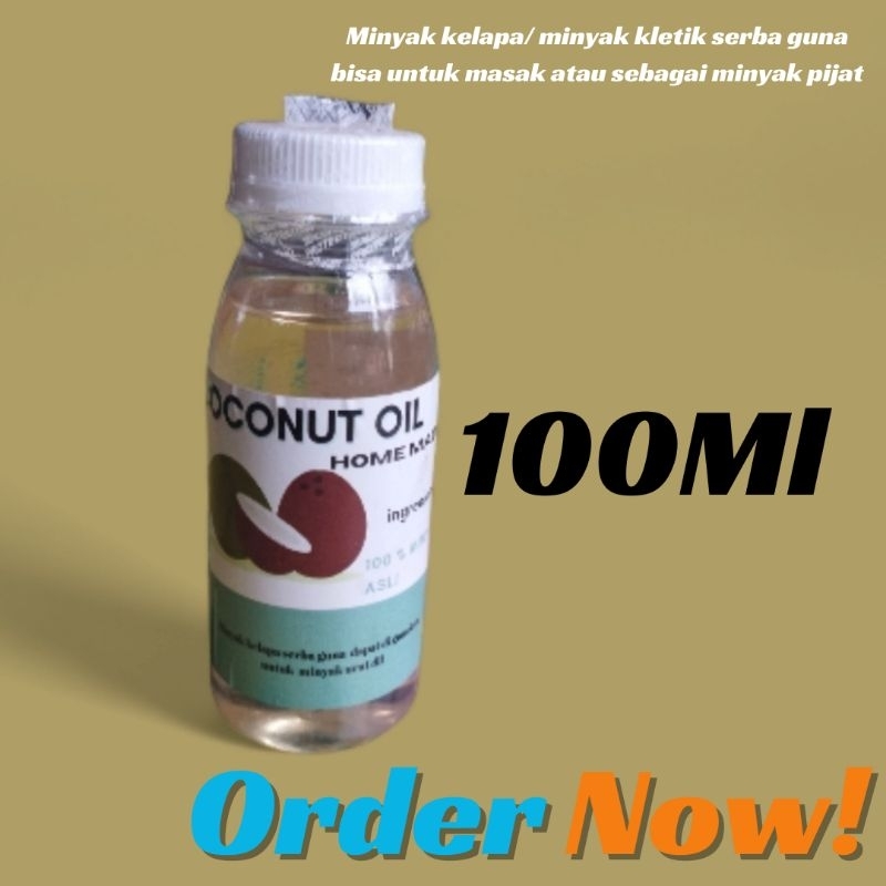 

minyak kelapa klentik 100ml serbaguna minyak klentik