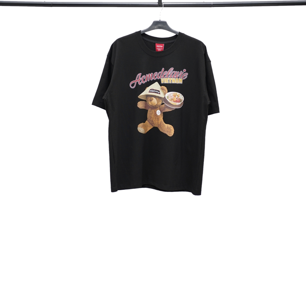ADLV Black Pho Story Teddy Tshirt Authentic / Kaos Acme De La Vie Hitam Original