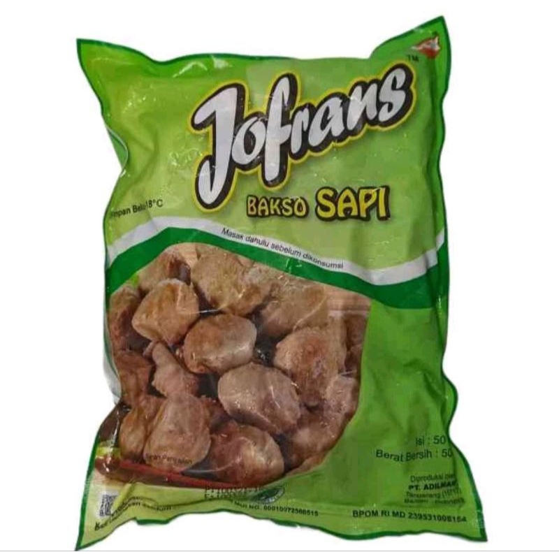 

Bakso Jofran di 4D Frozen food 500gram