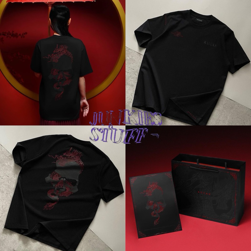 [ORIGINAL 100%] RUCAS YEAR OF DRAGON SKELETON | RUCAS SEASON 10 (CELANA & T SHIRT)
