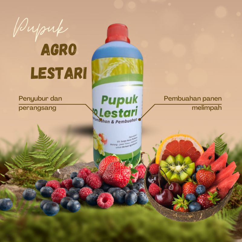 AGRO LESTARI PUPUK PEMACU PERTUMBUHAN DAN PEMBUAHAN