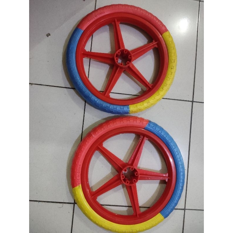 roda velg racing bintang ukuran roda 16 sepeda anak anak