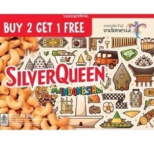 

KODE MWLTM SILVERQUEEN 58gr DAPET 3PCs cashew only