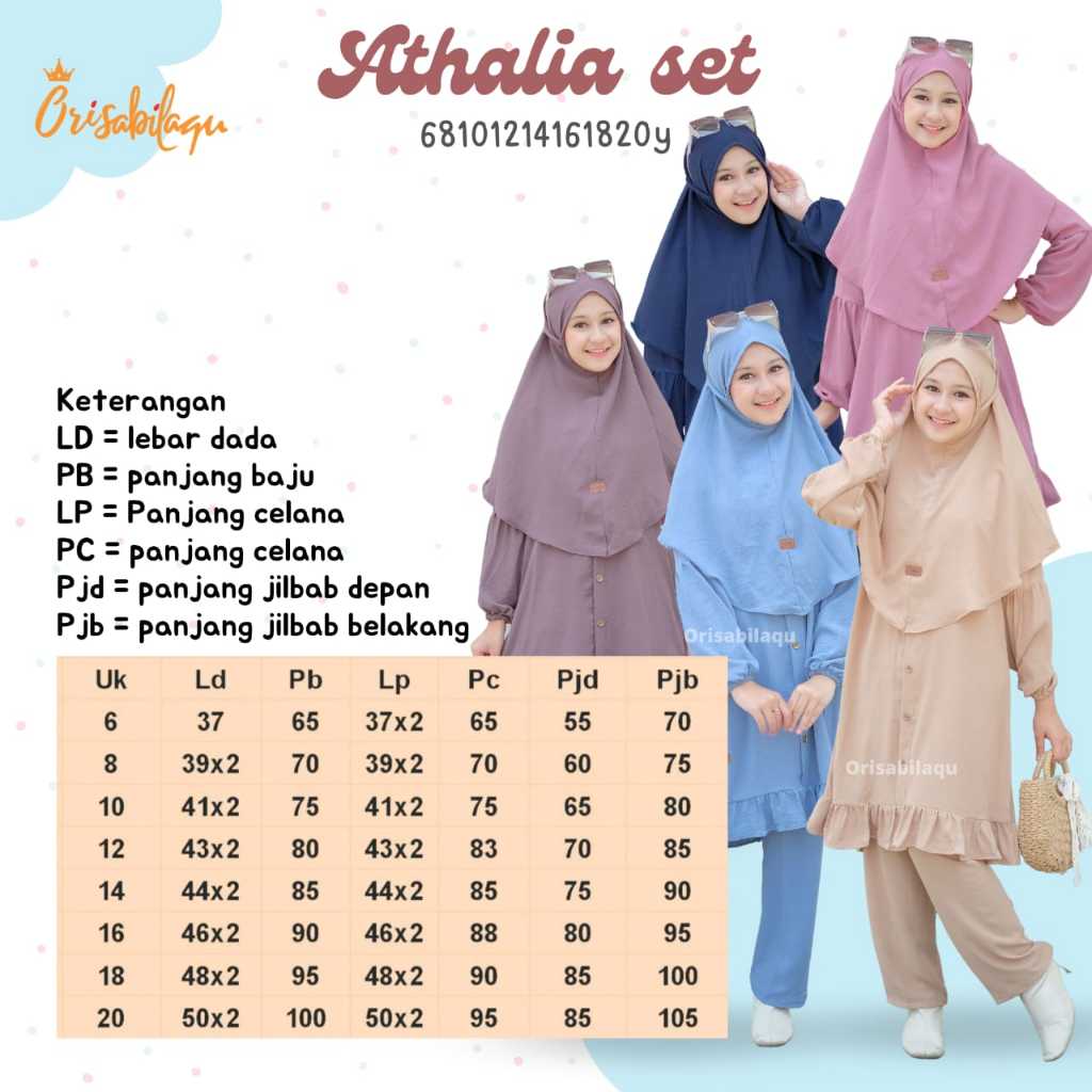 ORISABILAQU ATHALIA SET