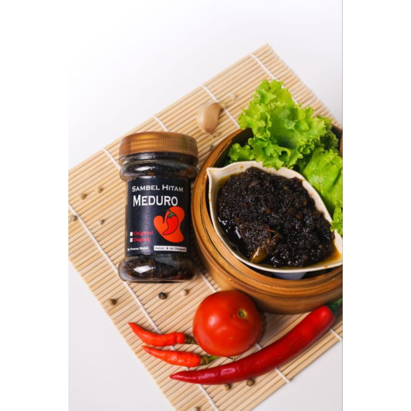 

Sambel Hitam Madura Daging 150gr - Pawon Mabil