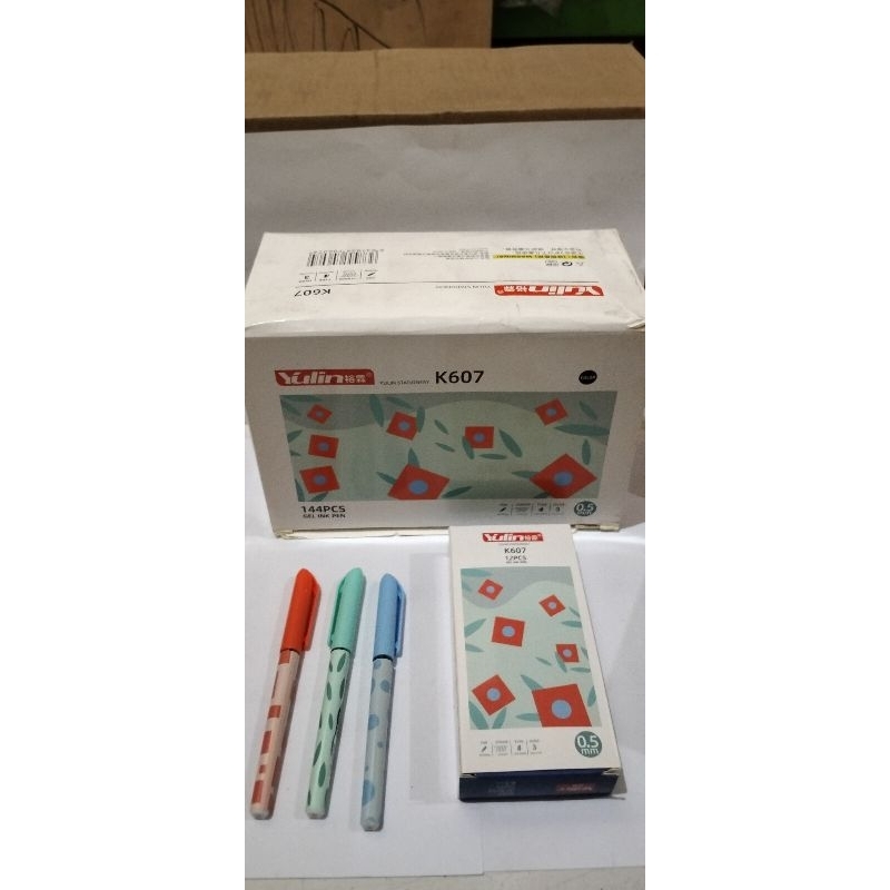 

PULPEN APEL YULIN K607 0,5MM (isi 12pcs)