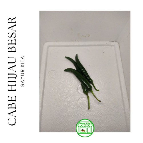 

Cabe Hijau Besar 250 gram