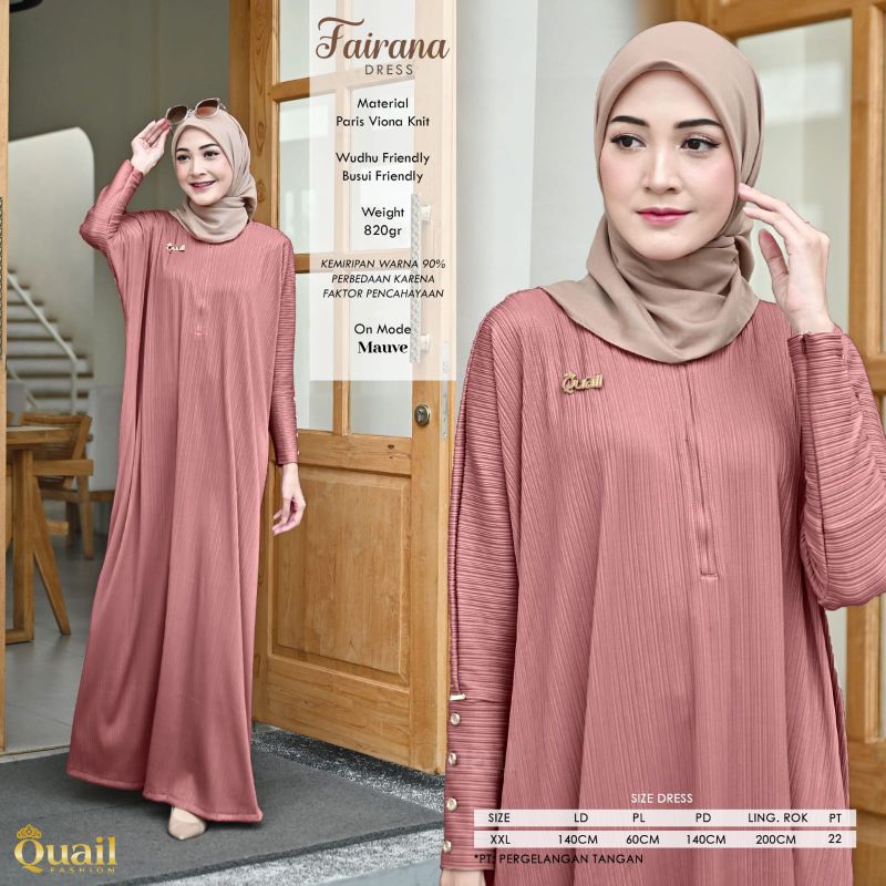 Fairana Gamis QuaiL Hijab