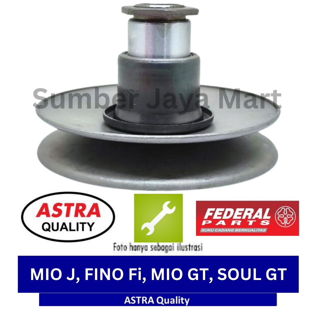 Pully Puli Belakang Set MIJ YAMAHA MIO J, FINO Fi, MIO GT, SOUL GT FEDERAL Original Murah