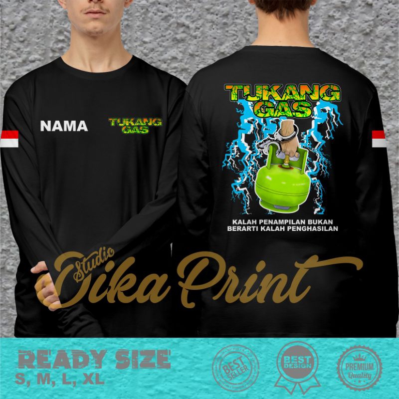 Kaos Tukang Gas Elpiji Indonesia pertamina