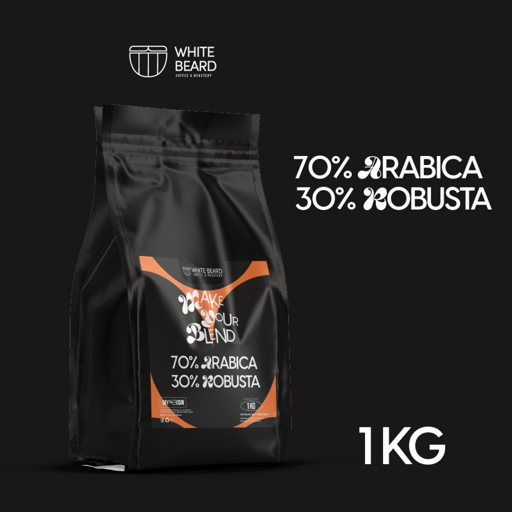 

Kopi House Blend Roasted Beans Temanggung 70% Arabika 30% Robusta Espresso Based 1 KG