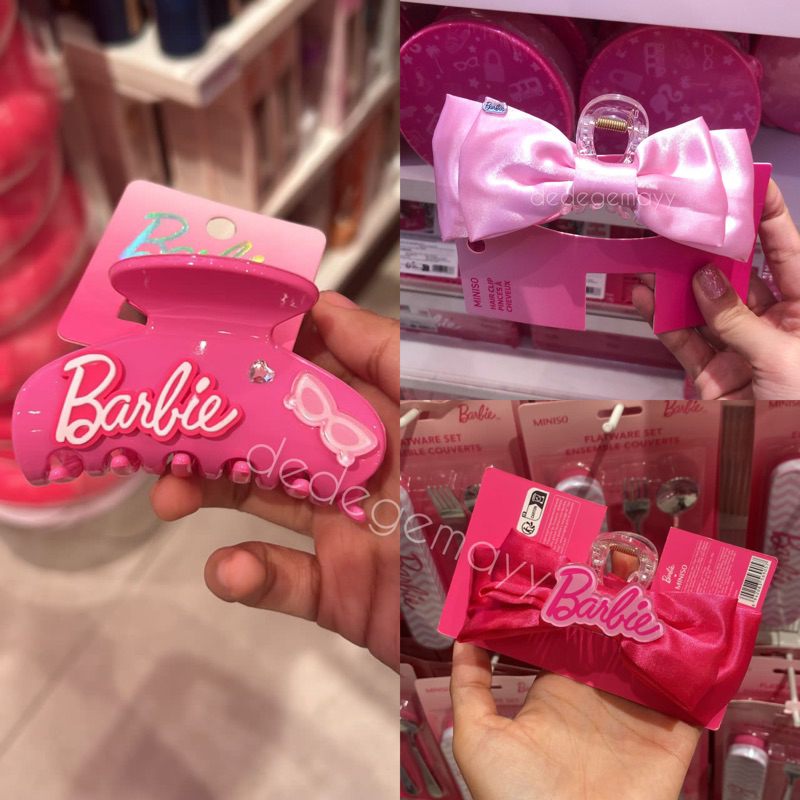 Miniso x Barbie - Jepitan Rambut | Jedai Barbie