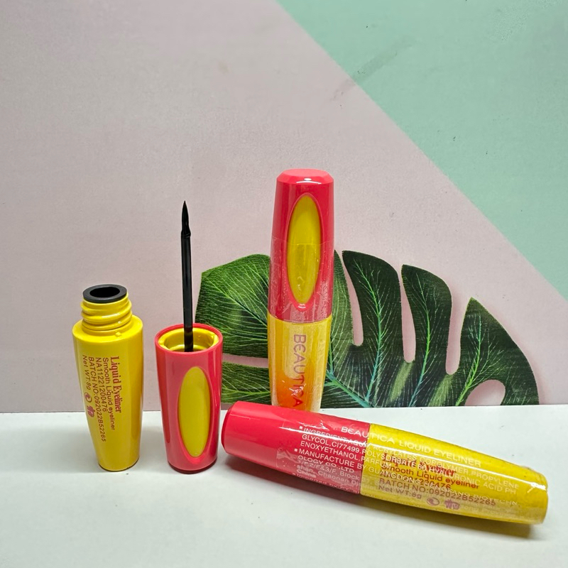 BEAUTICA YELLOW LIQUID EYELINER / EYELINER BEAUTICA / EYELINER MURAH BPOM