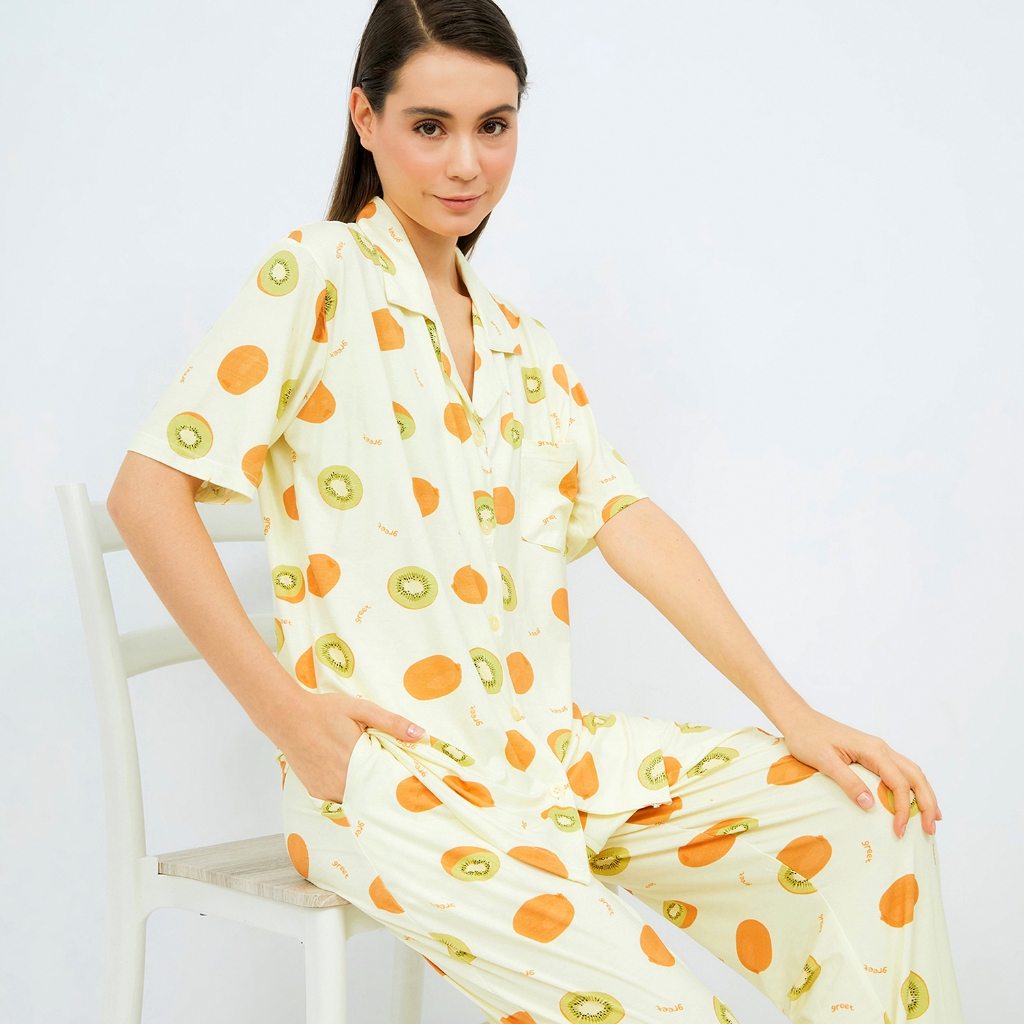 GREET NIGHT WEAR - Baju Tidur TENCEL™️ Modal : TC-007 / PPK