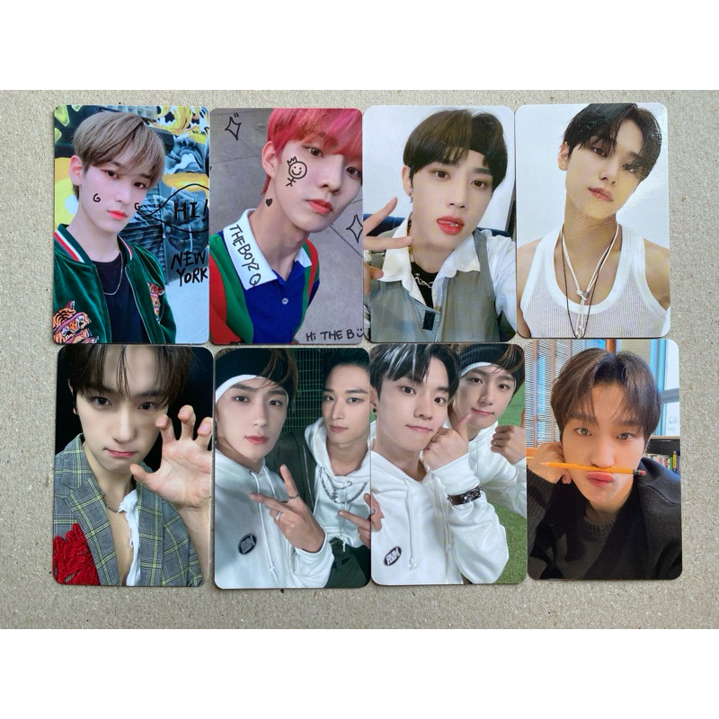 OFFICIAL PHOTOCARD THE BOYZ