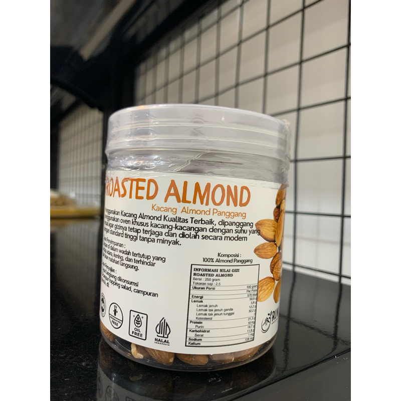 

Rumoh Organik - Roasted almond / Kacang Almond Panggang