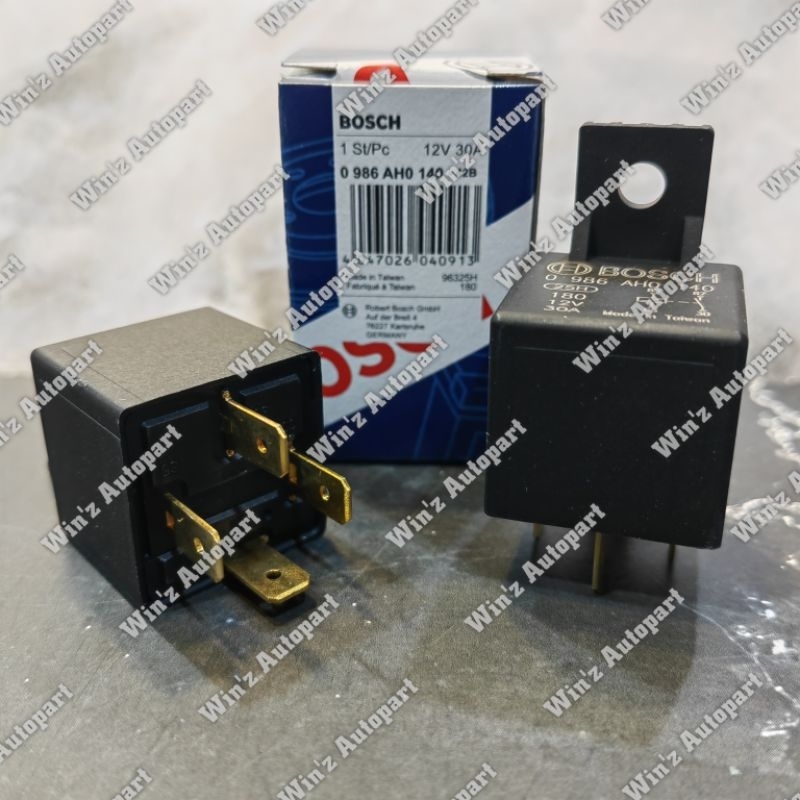 RELAY KAKI 4 PIN 12V 30A / RELAY 4 KAKI 12V 30A / RILAI KAKI 4 MOBIL MOTOR