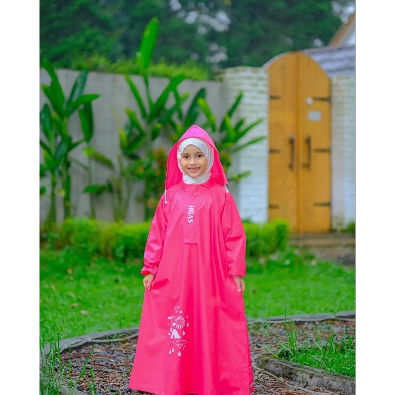 Jas Hujan Anak - Hijas