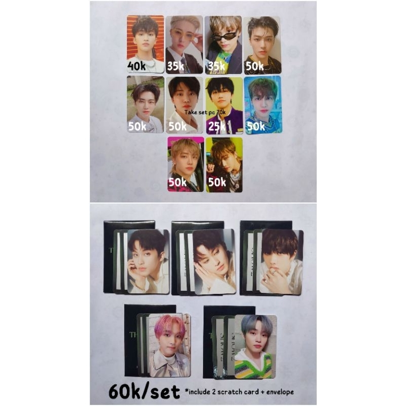 NCT DREAM PHOTOCARD PC MERCHANDISE ALBUM MARK LEE RENJUN HAECHAN JAEMIN CHENLE (HOT SAUCE AGENT GLIT