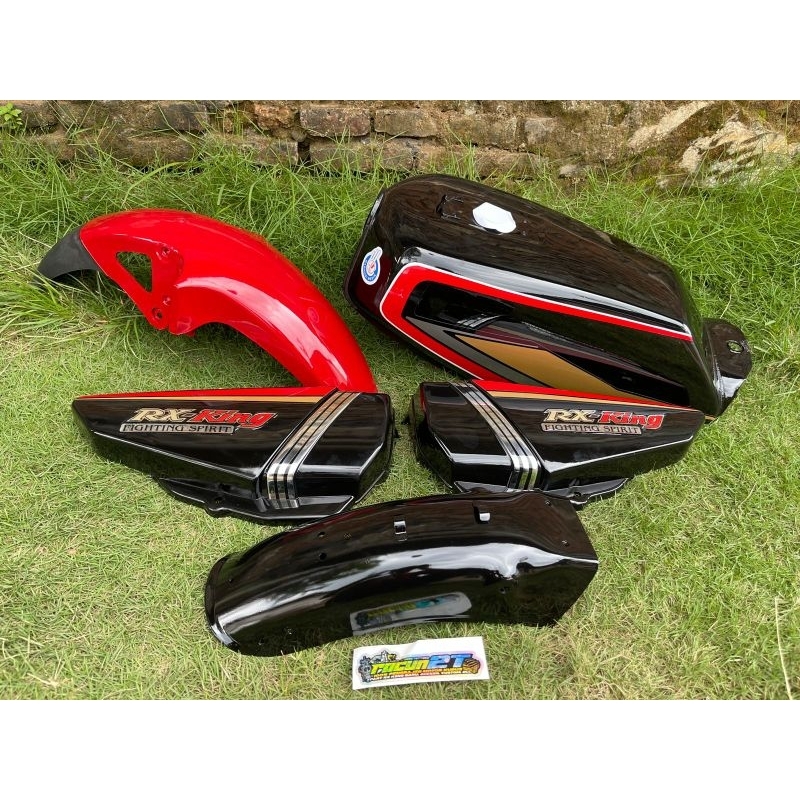 cover box accu aki bodi samping RX king 1992 bibir merah