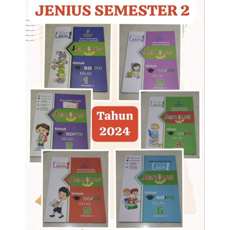 

Grsir JENIUS Semester 2 KURIKULUM MEREKA TAPEL 223224 SMI Kelas 1 2 3 4 5 6 64