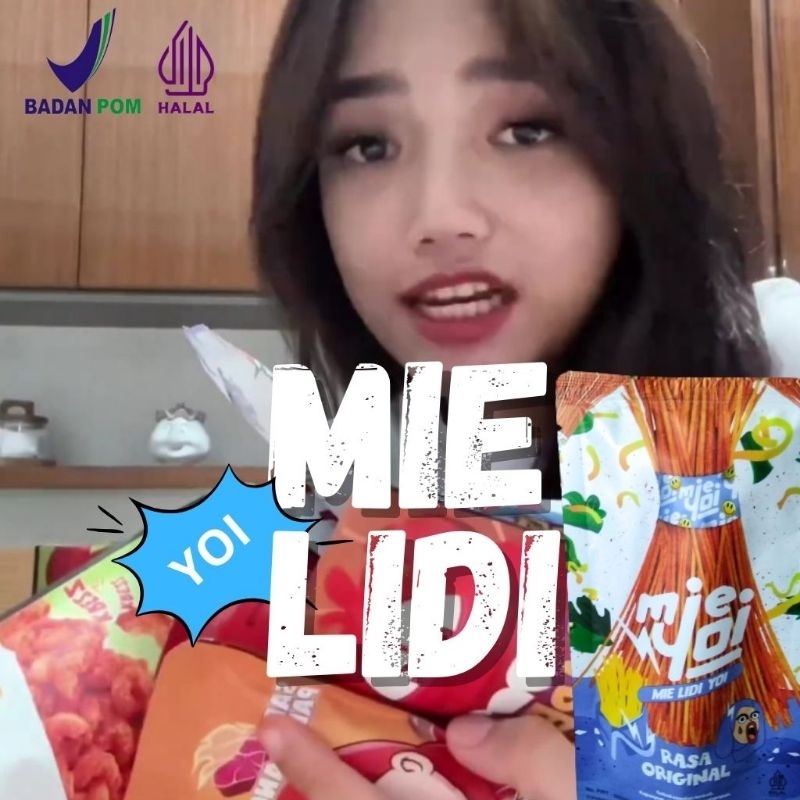 

Mie Lidi halal berbadan POM