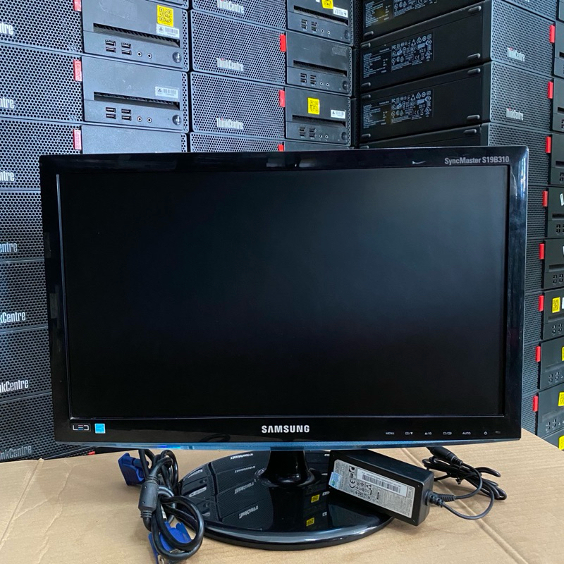 MONITOR LED SAMSUNG 19INCH KOMPLIT KABEL LIKE NEW