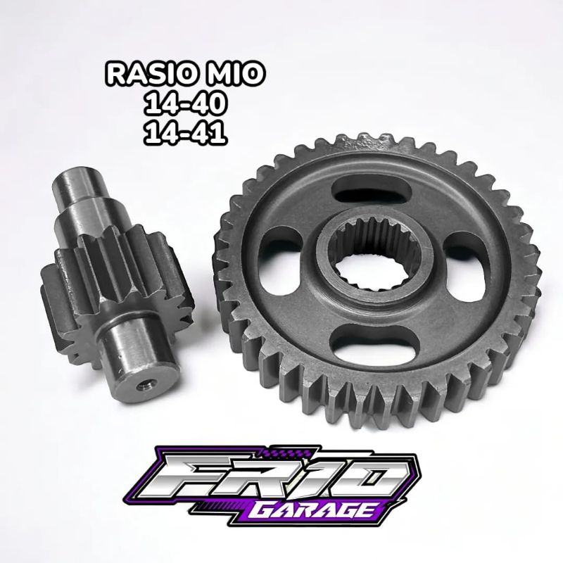 GEAR GIGI RATIO RASIO MIO SPORTY MIO SOUL MIO SMILE FINO KARBU NUOVO AH1 RACING 14 40 14 41 14 42 - 