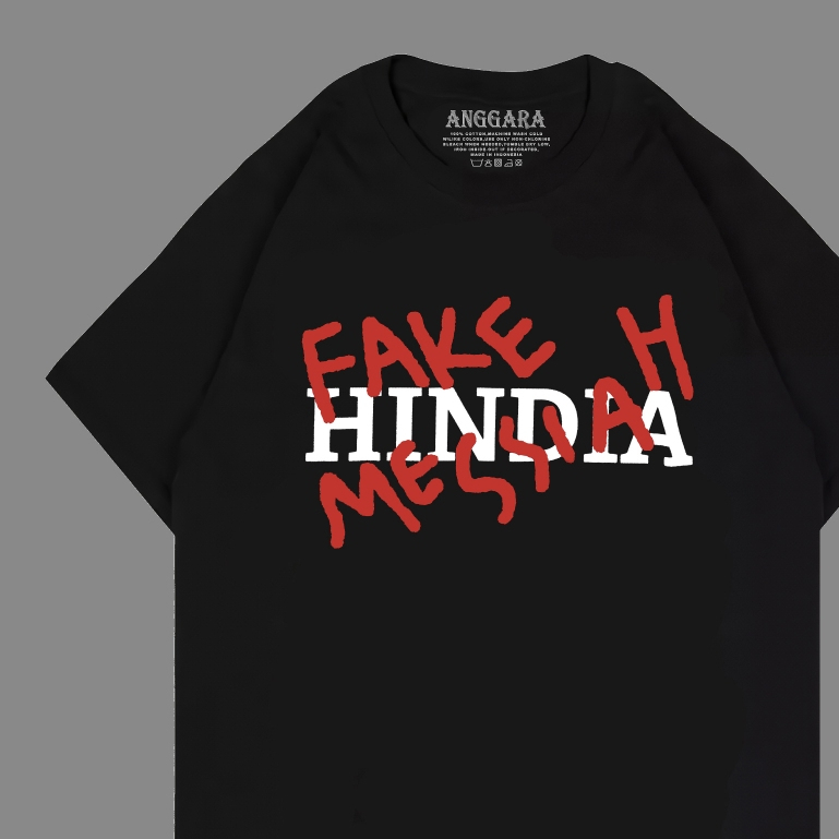 KAOS HINDIA FAKE MESSIAH / KAOS BAND HONDIA / KAOS MUSIK BAND DISTRO TERLARIS