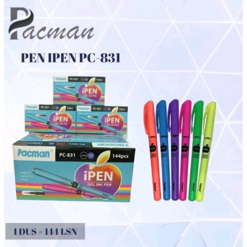 

[ 12 pcs ] NEW PENGELL APPLE / pulpen IPEN murah
