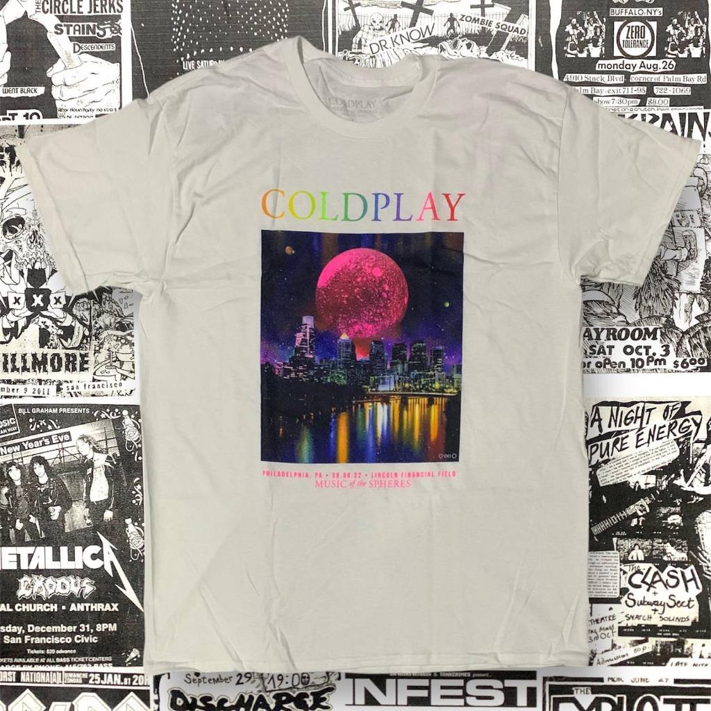 COLDPLAY - PHILADELPHIA TOUR LIMITED EDITION