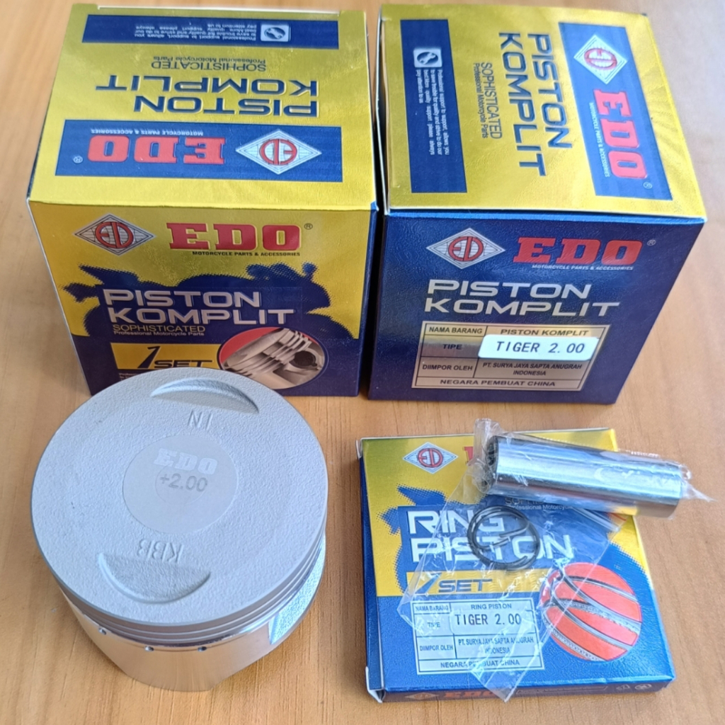 Piston Seher Kit Tiger Os Std Os 50 Os 100 Os 150 Os 200 EDO Racing