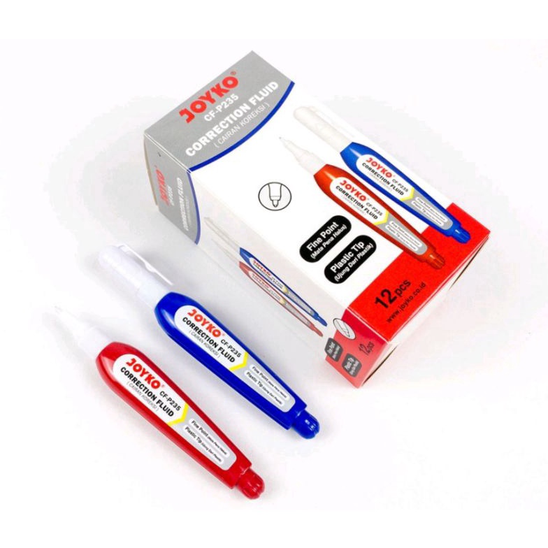 

Terbaru Tipex JOYKO Correction Fluid CFP235 GROSIR 12 Pcs 33