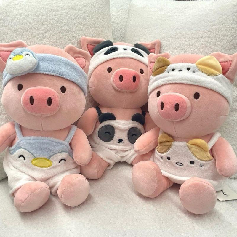 MINISO - piggy gigi plush toy / boneka babi miniso / boneka lucu miniso / boneka anak / kado anak ce