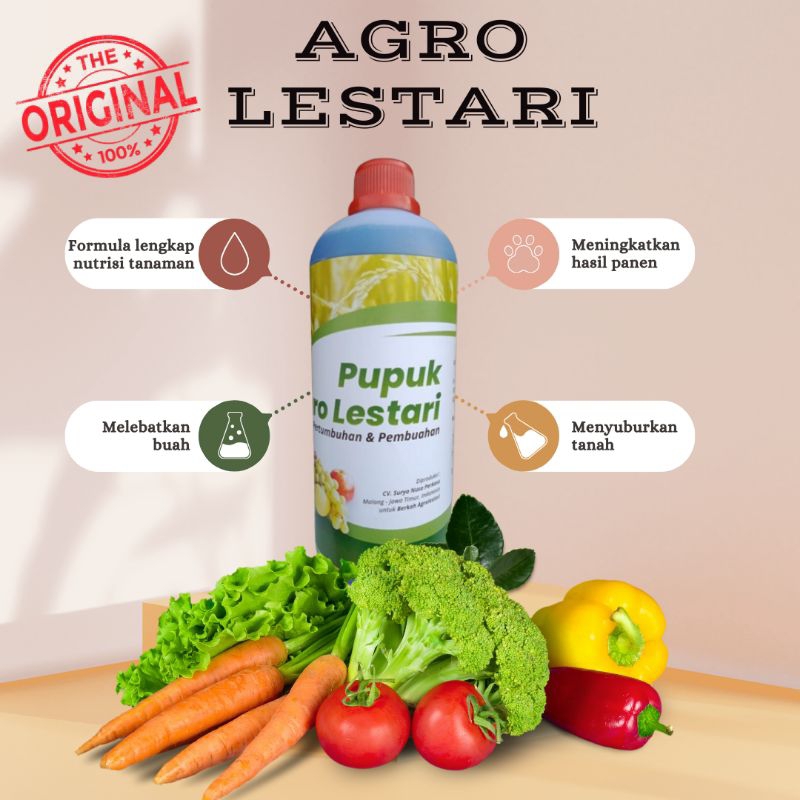 PUPUK AGRO LESTARI PEMICU PERTUMBUHAN DAN PEMBUAHAN