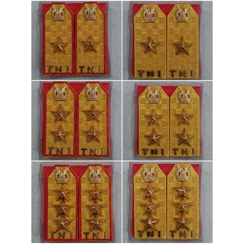 PANGKAT PDU TNI AU BINTANG 1/BINTANG 2/BINTANG 3