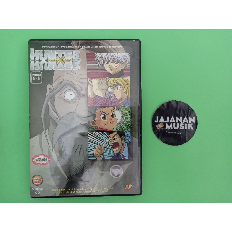 VCD Hunter X Hunter (Vol 5 dan 6)