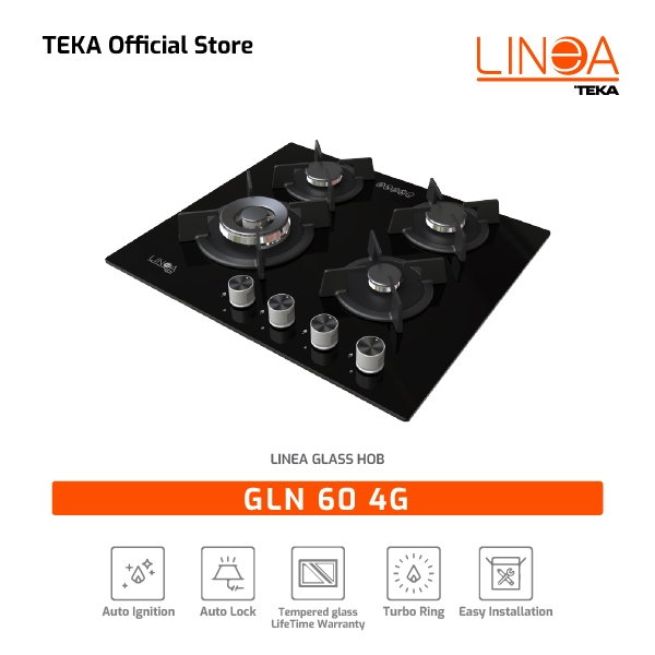 Kompor tanam gas 4 tungku Linea Teka GLN 60 4G