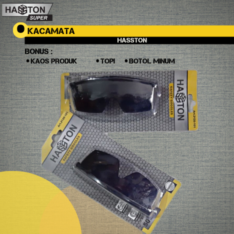 KACAMATA LAS HASSTON/ HITAM / BENING / HASSTON ORIGINAL / KACAMATA LAS LISTRIK / KACAMATA LAS HITAM 