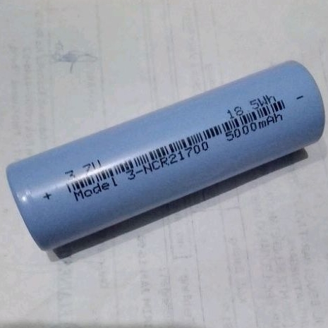 Baterai NCR21700 21700 3,7V 5000 mAh Lithium Ion Panasonic Tesla Batre Cas Charger Charge NCR 21700 