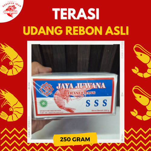 

Terasi Udang Rebon Asli Cap "Jaya Juwana" Khas Juwana Pati Kualitas Super 250gram