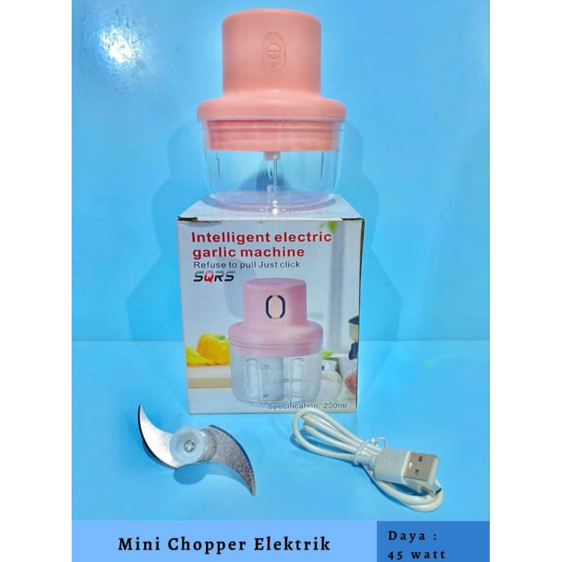 HPS  Mini Chopper Electric Garlic | Blender Mini | CHOPPER MINI CAS