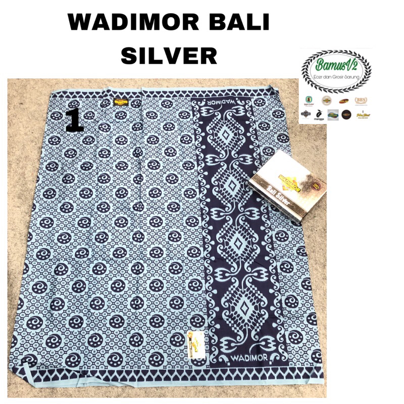 Sarung Wadimor Bali Silver